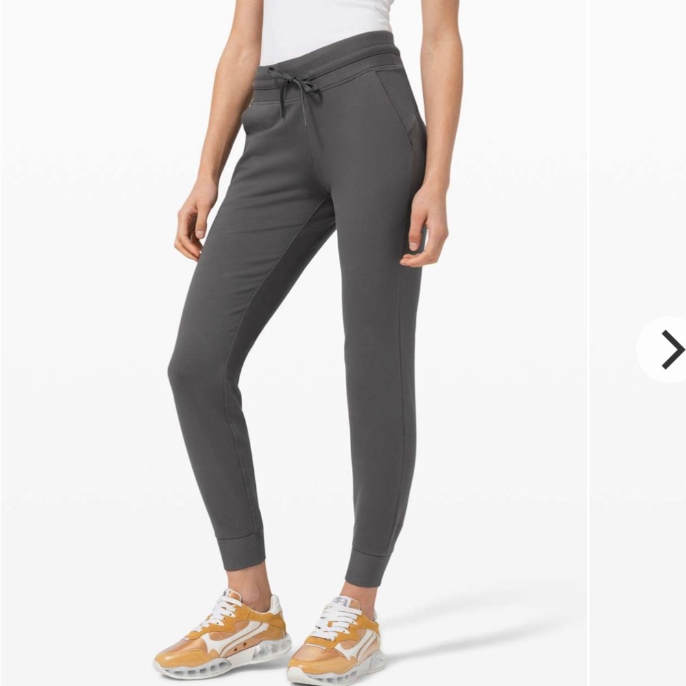 Lululemon Ready to Fleece Charcoal Gray Jogger